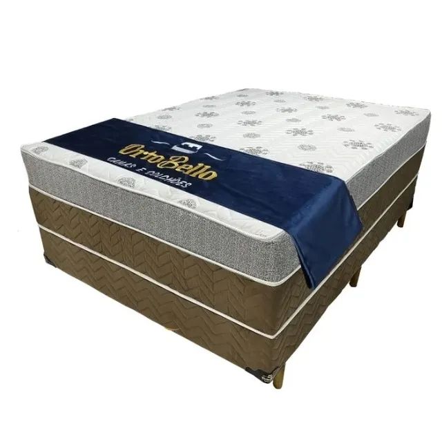 *Cama Box Casal Conjugadas de Molas ensacadas 