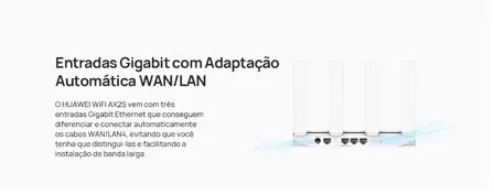 Roteador HUAWEI AX2S, Wi-Fi 6 5 e 2.4 GHz, 4 Antenas, Rede Mesh, Wi-Fi com mapa de calor - Foto 3