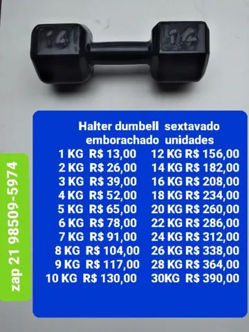 Dumbell  sextavado  - Foto 5