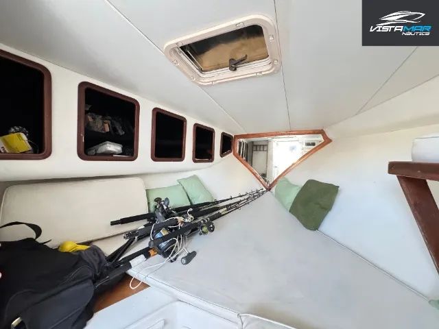 Lancha Mares 30 pés Diesel - Super Oferta - Foto 3
