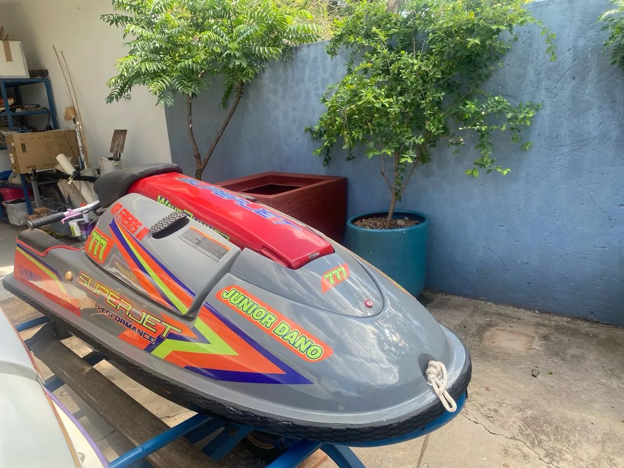 Vendo jet ski yamaha superjet 2000 preparado para freestyle - Foto 8