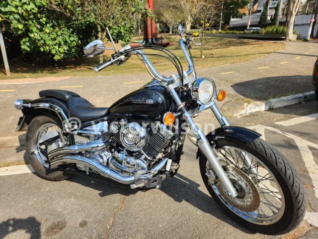 Dragstar 650 Preta 2005 Impecável - Baixa KM