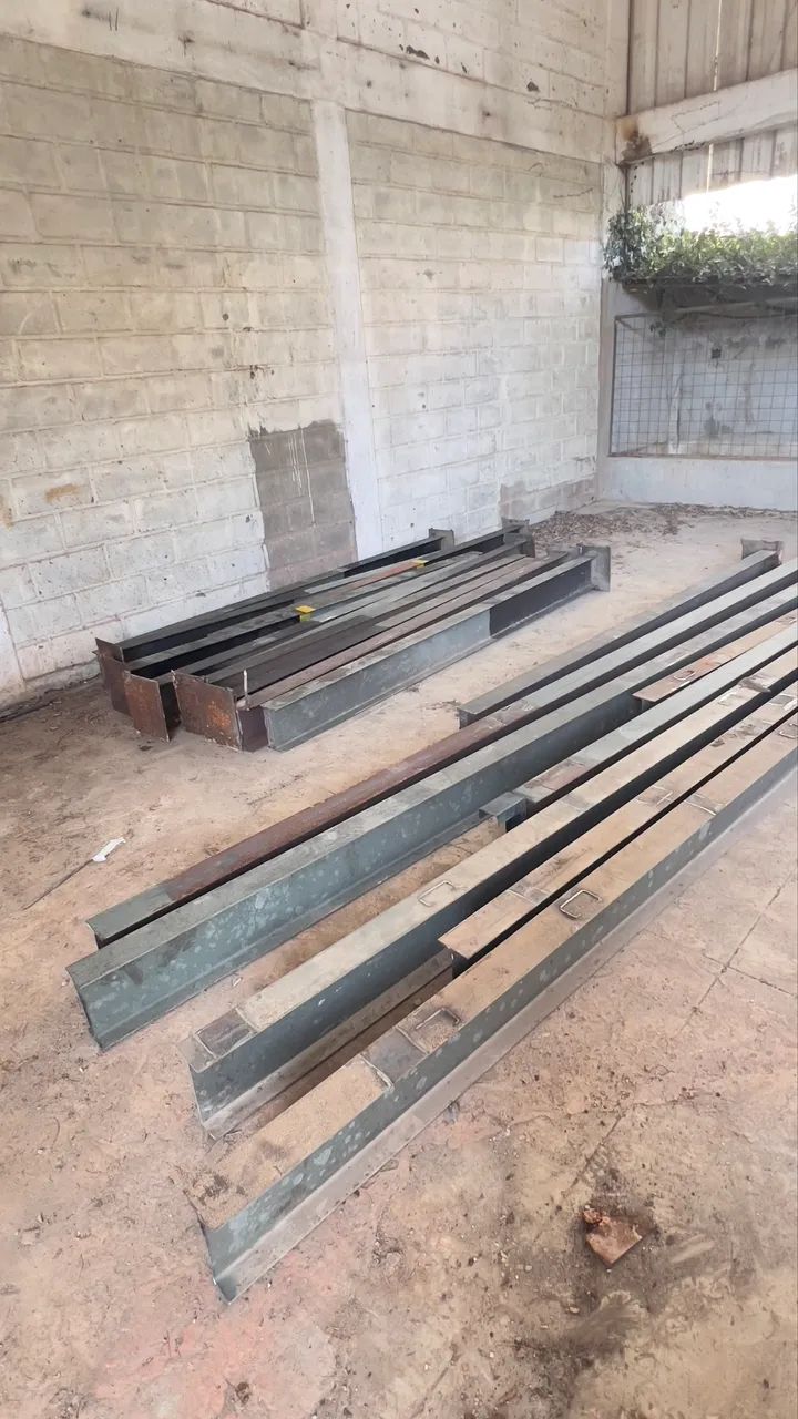 Arquitetos, airbnb, construtores | Vigas I 200x100 I lote completo ou parte  - Foto 4
