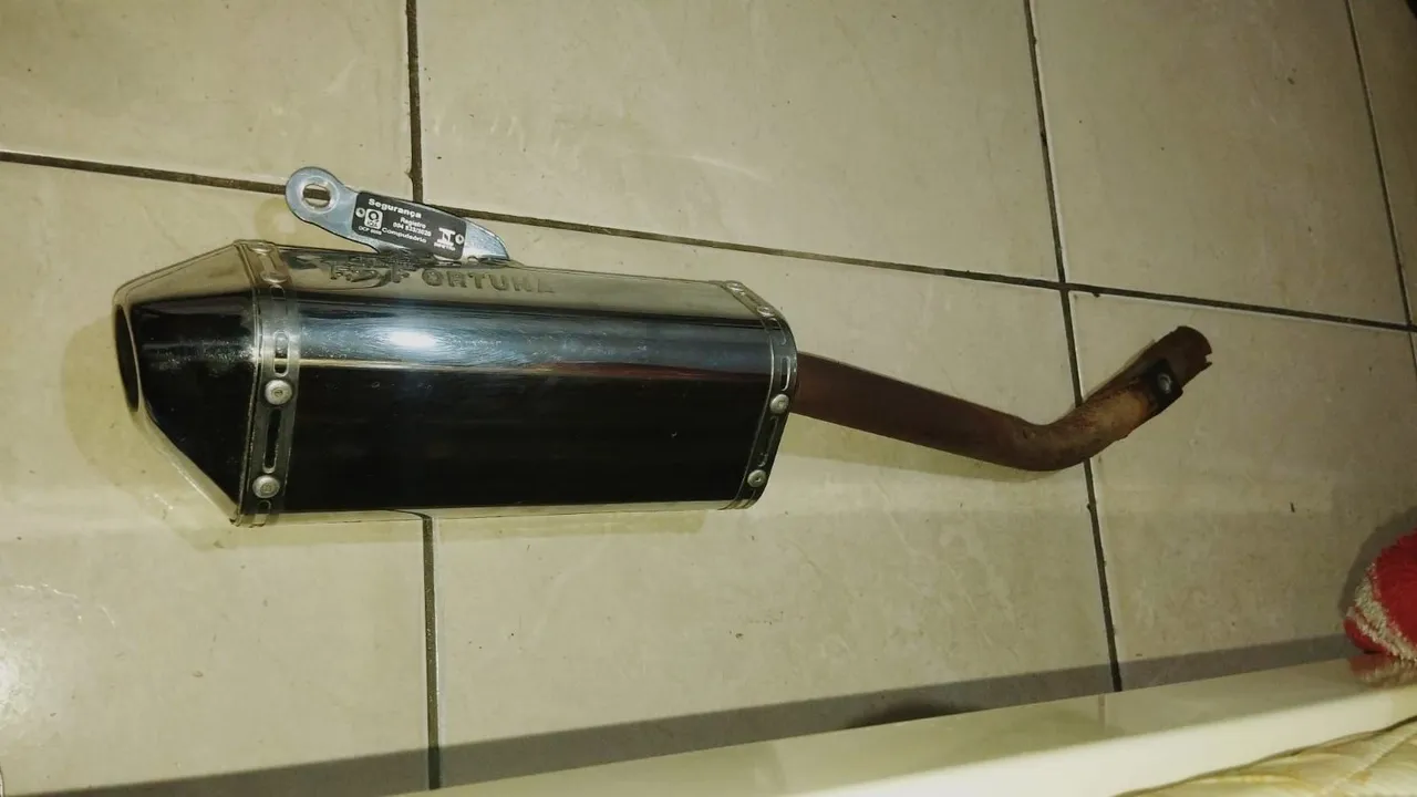 Escapamento fortuna Broz 160