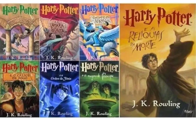 Box livros Harry Potter