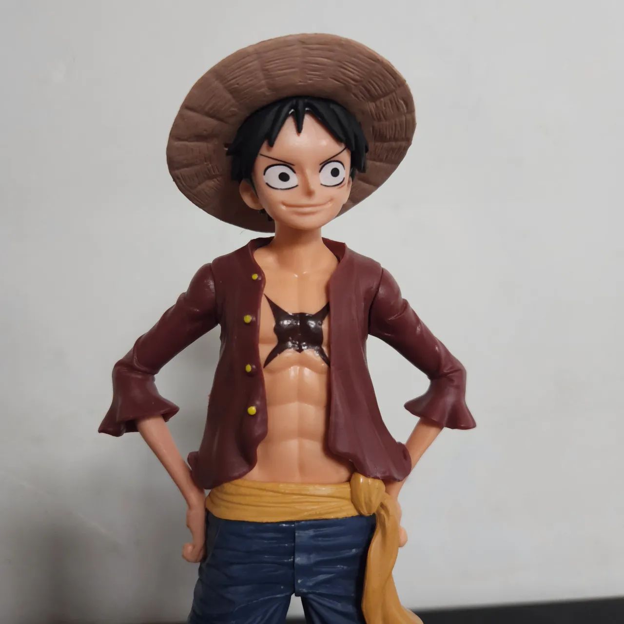 Action Figure Monkey D. Luffy Chapéu de Palha - Intercambiável - One Piece - Foto 2