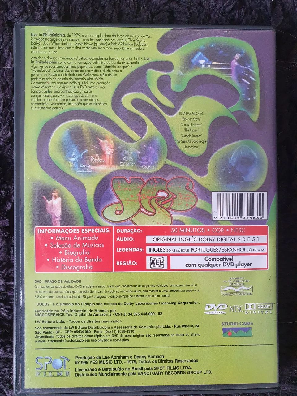 DVD Yes - Foto 2