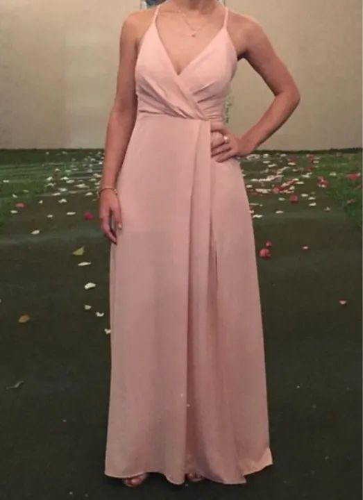Vestido Madrinha Rosa P - Foto 2