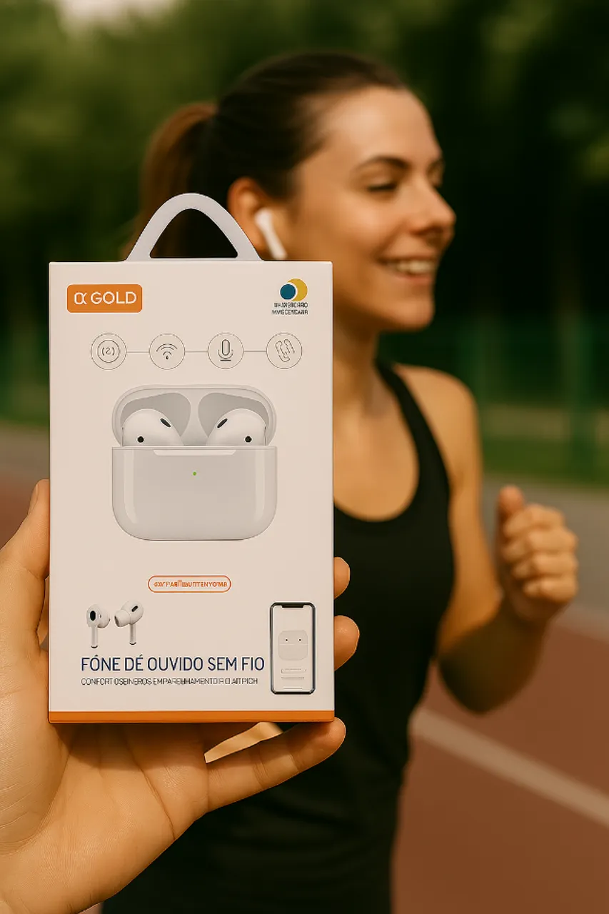 Fone de Ouvido Bluetooth Tws GOLD BT2 Novo Lacrado Loja Coimbra Computadores