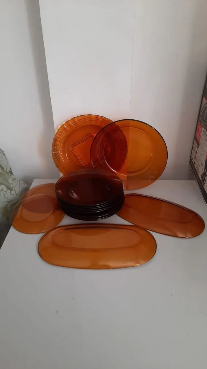 Conjunto Duralex ambar - Foto 3