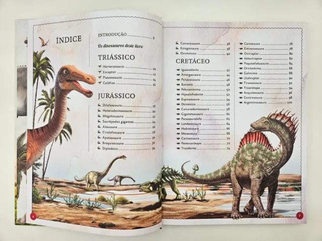 O magnífico livro dos dinossauros (Ciranda Cultural) - Foto 3