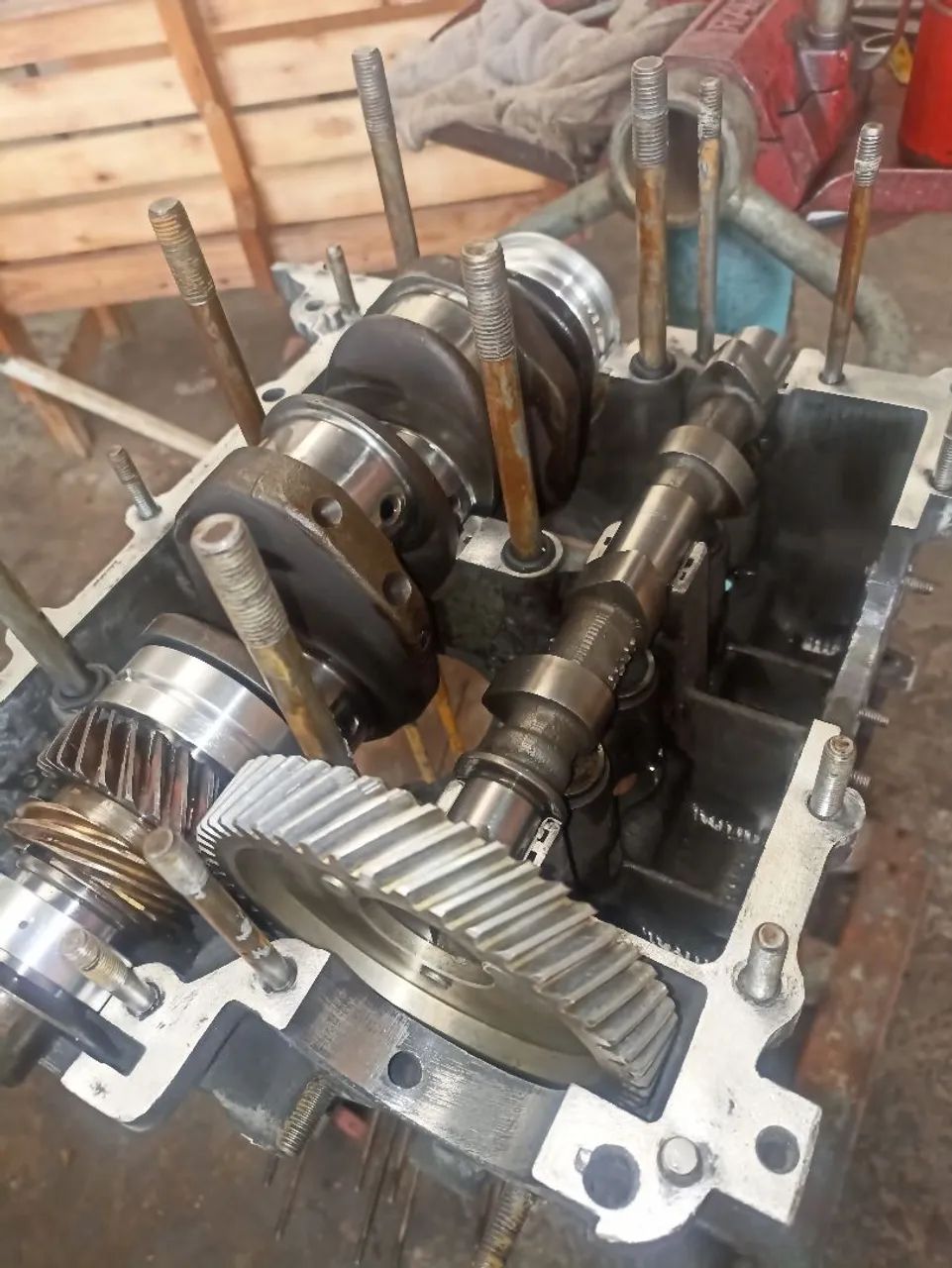 Motores a AR/ câmbio 