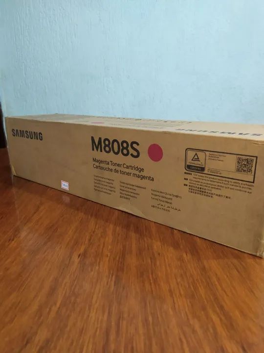 Cartucho Toner de Tinta Magenta Samsung M808S (NOVO, LACRADO E ORIGINAL)