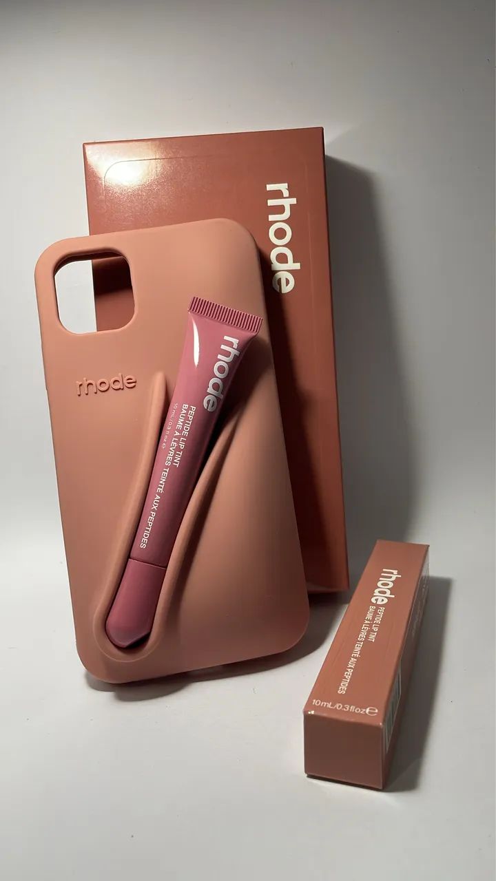 Capinha rhode + lip gloss
