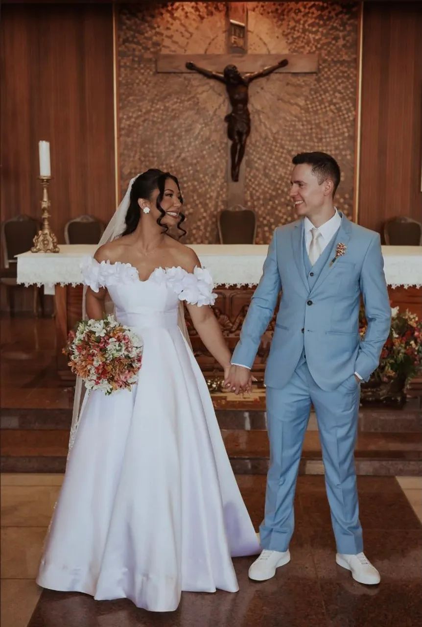 Vestido de Noiva Minimalista  - Foto 2