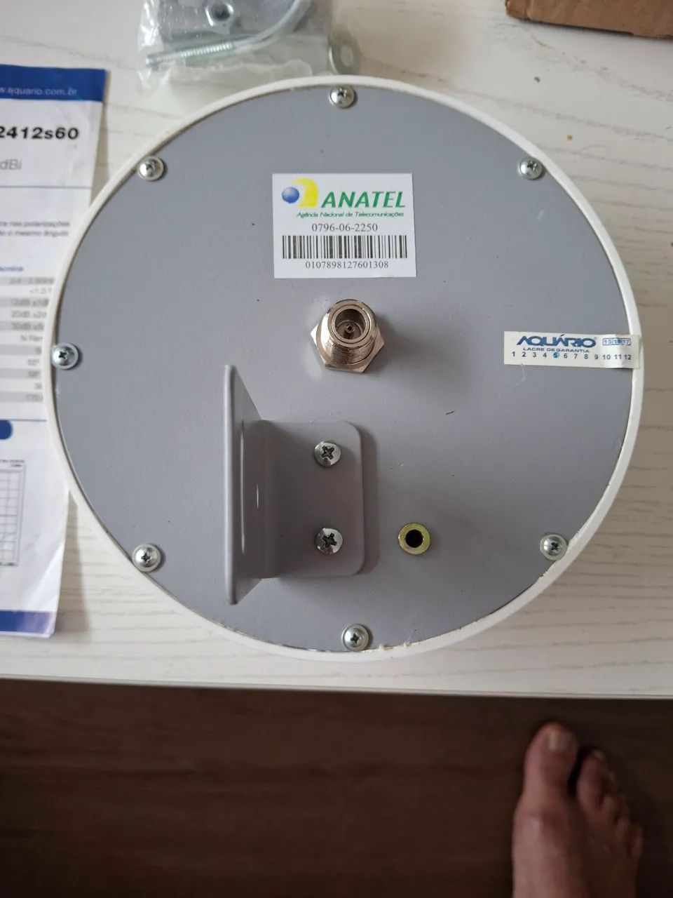 Antena setorial AQUARIO 2.4GHZ 12DBI - Foto 2