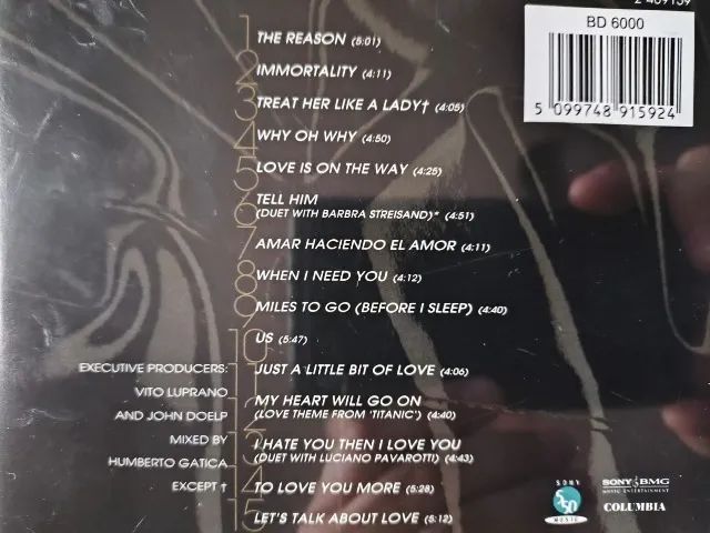 CD Let's Talk About Love Álbum de Céline Dion - Foto 3