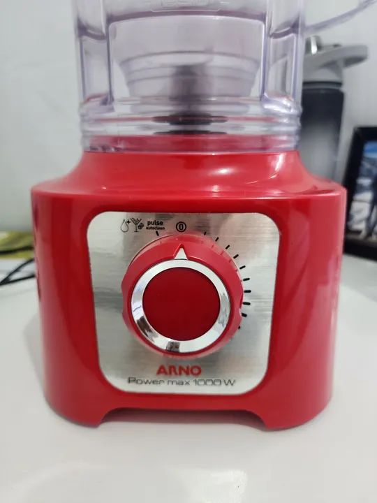 Liquidificador Arno 1000W - Vermelho - Foto 2