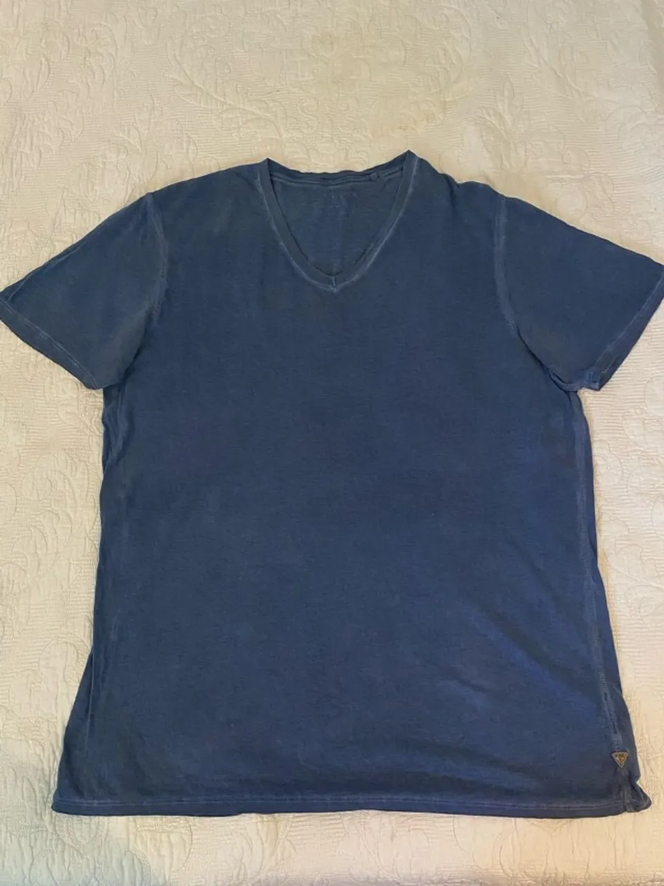 camiseta guess original azul