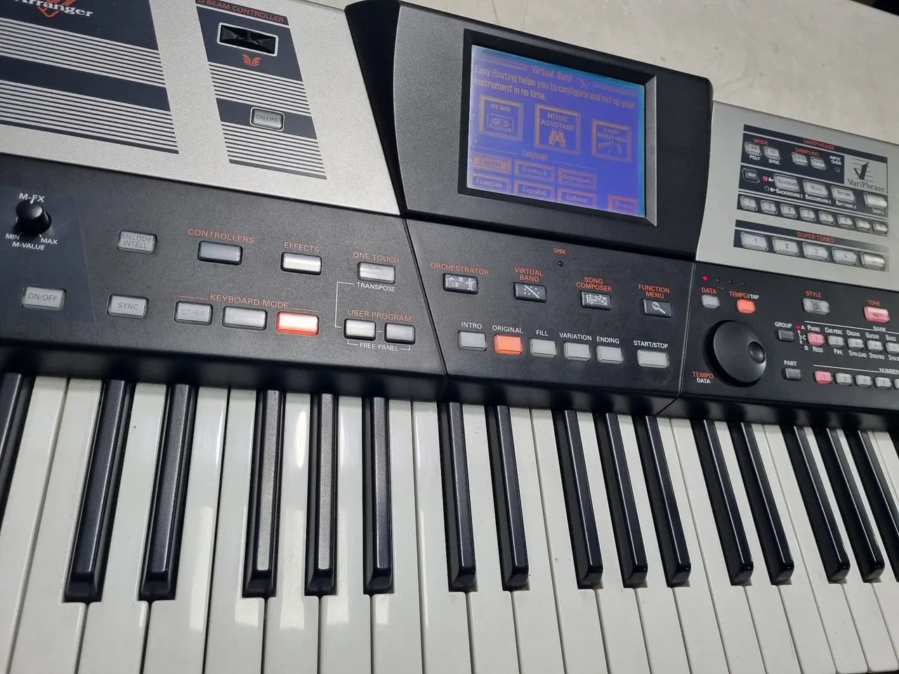 Teclado Roland VA76 IMPECÁVEL! - Foto 5