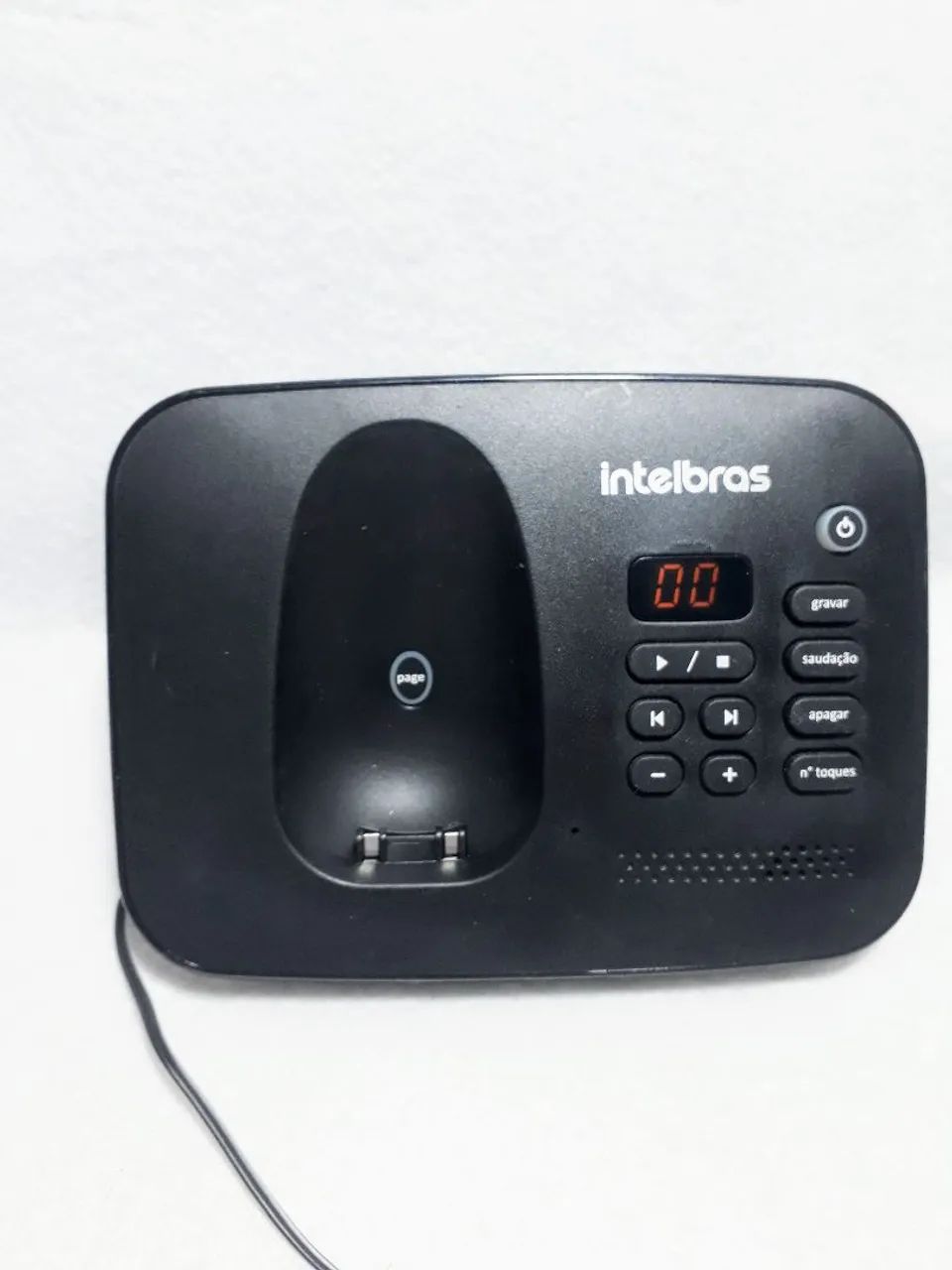 Telefone sem fio Intelbras com secretaria eletrônica  - Foto 4