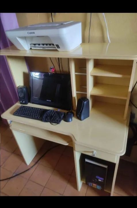 Computador Completo com Monitor e Impressora64231141132161123