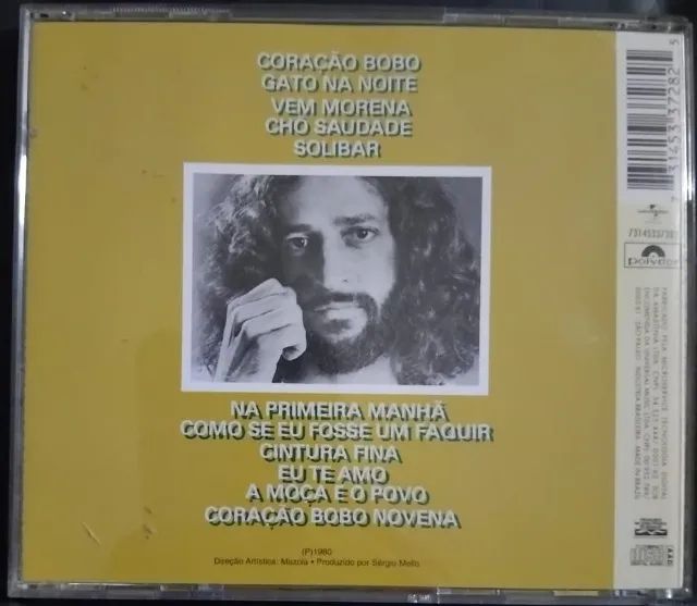 CD Musical - Alceu Valença - Coração Bobo - Com encarte - Foto 4