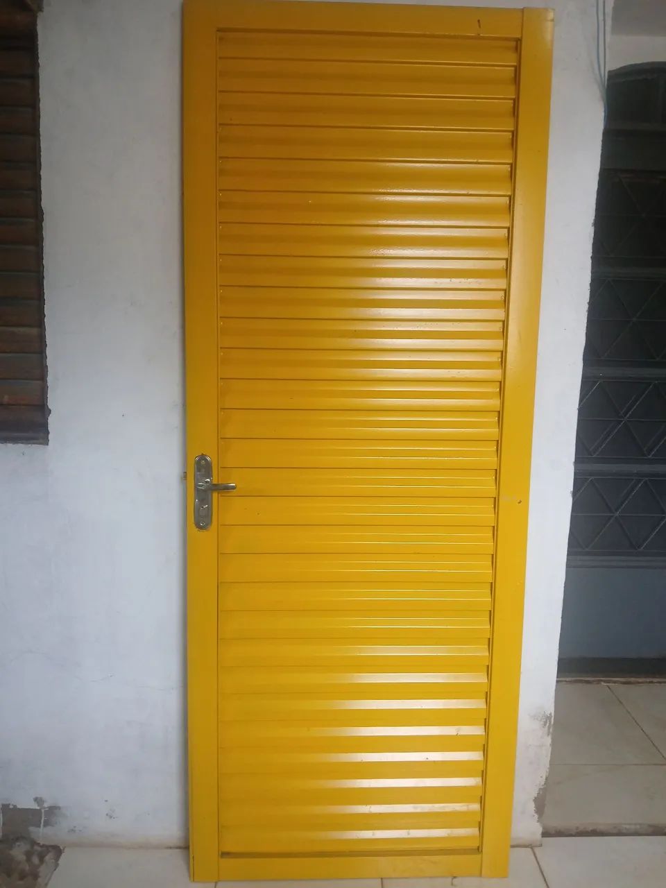 Porta de ferro 