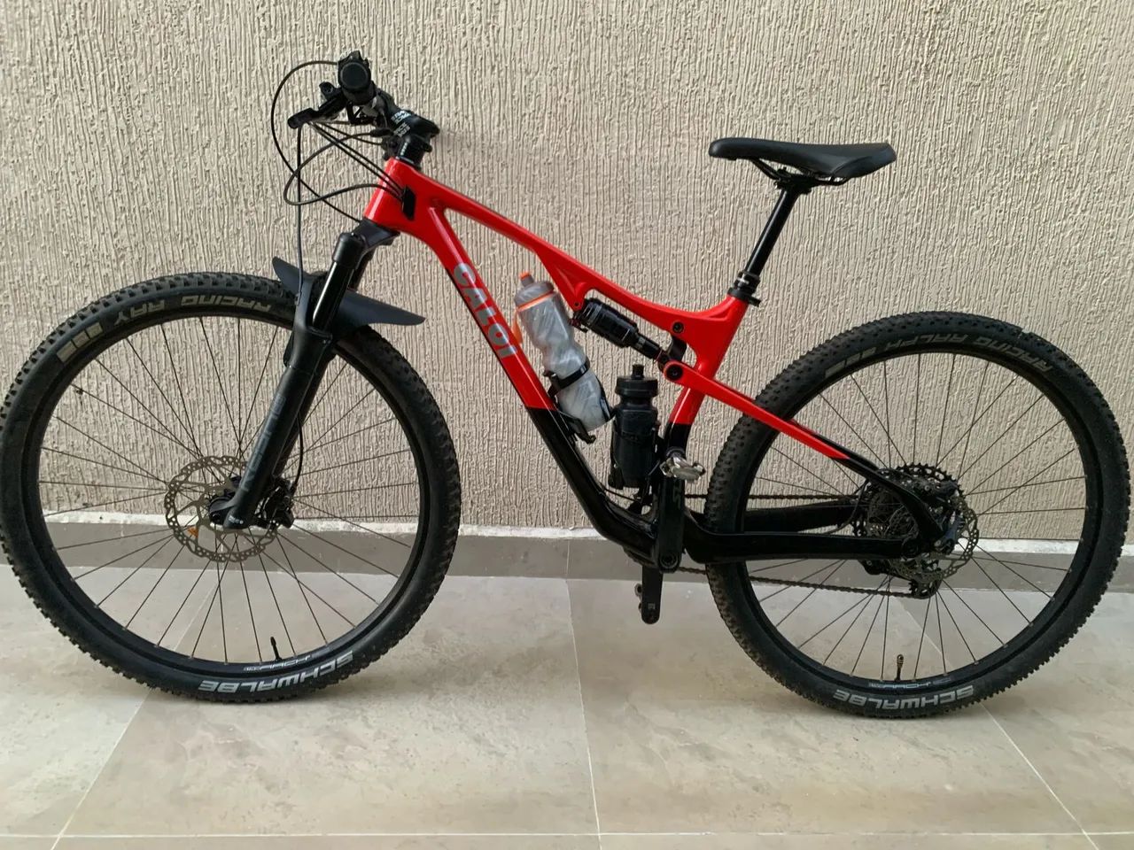 Bicicleta Caloi Elite Carbon FS Full aro 29 TAM 17 - Foto 2