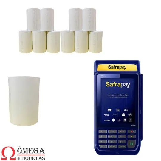 Kit 6x bobinas para máquina de cartão 