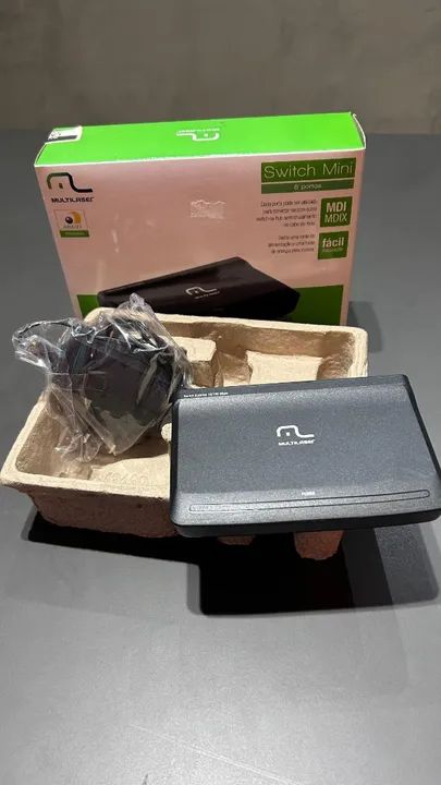Switch Mini 8 Portas Multilaser - Foto 4