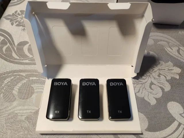 BOYA BY-XM6-S2 | MICROFONE LAPELA SEM FIO | ALTÍSSIMA QUALIDADE! PRODUTO NOVO!!! - Foto 3
