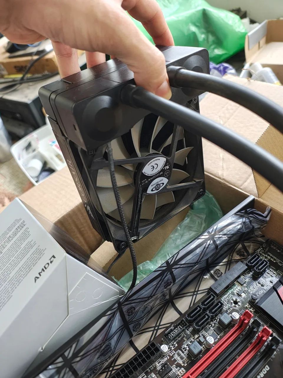 Placa-Mãe B150M/i5 7°/ h45 corsair - Foto 2