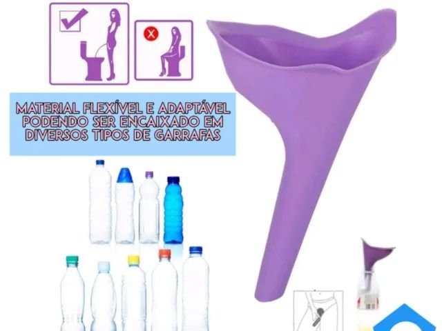Urinol feminino portátil Higiênico de sínicone  - Foto 6