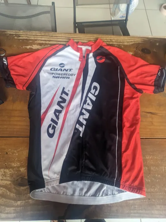 Camiseta Ciclismo Giant - Tamanho GG/XL