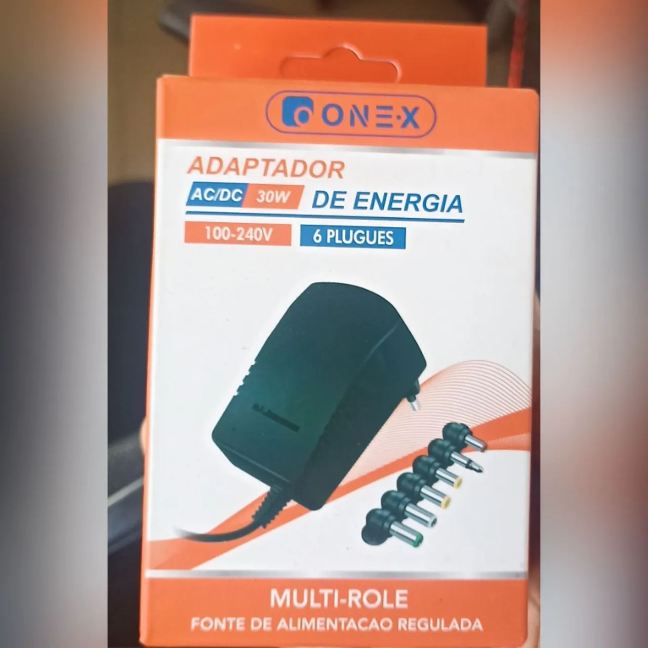 Fonte Universal  de 3 a 12v 30W 6 Plugs (Honestidade e Qualidade é na JK Eletrônicos)