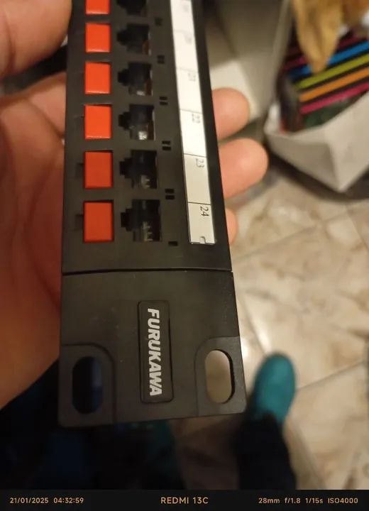 Conector RJ45 Furukawa Cat 6 - Novo - Foto 5