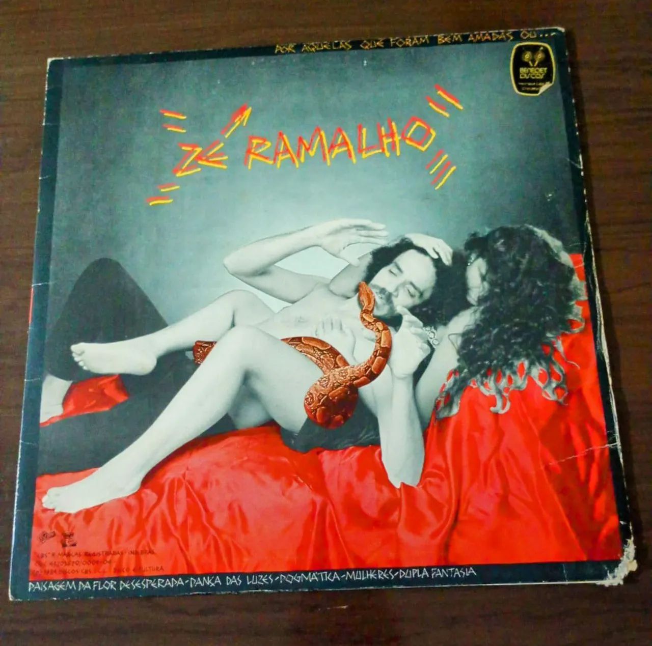 Disco de Vinil Ze Ramalho -  Por Aquelas Que Foram Bem Amadas Ou...