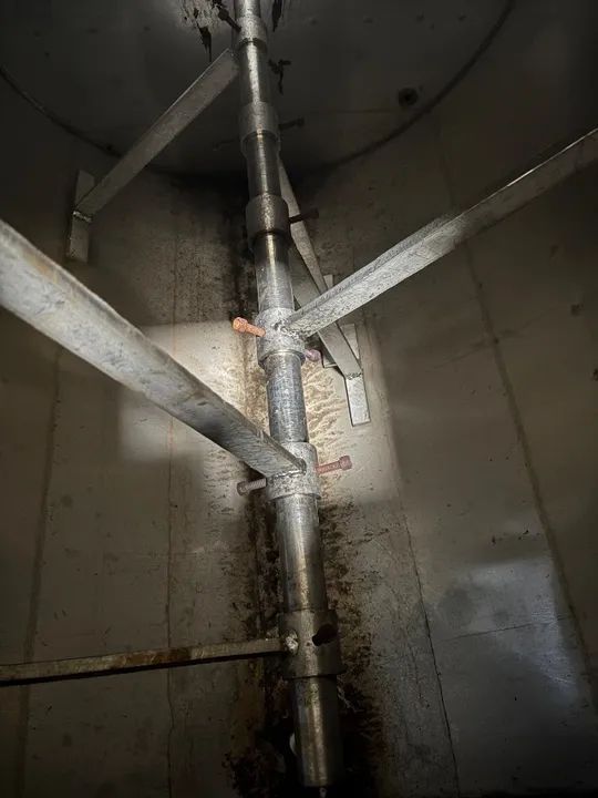 Tanque Misturador de Pás Ribbom Blender 800 Litros em Aço Inox com Aquecimento a Gás  - Foto 5