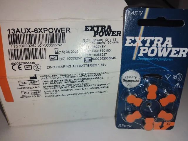Baterias para Aparelhos Auditivos - EXTRA POWER - Foto 4