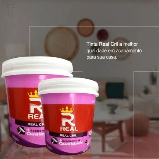 Tinta Real de 18 Litros Cores em Máquina (Cores)