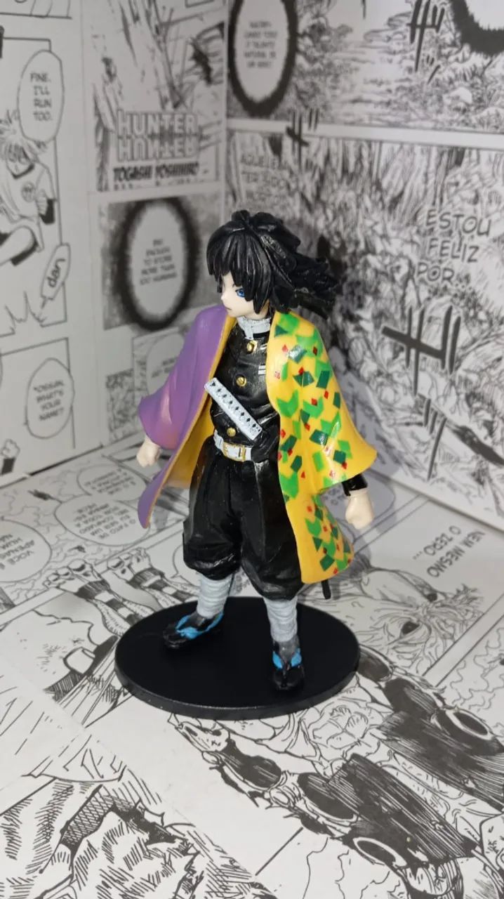 Boneco Action Figure Giyu Tomioka - Demon Slayer: Kimetsu no Yaiba. - Foto 4