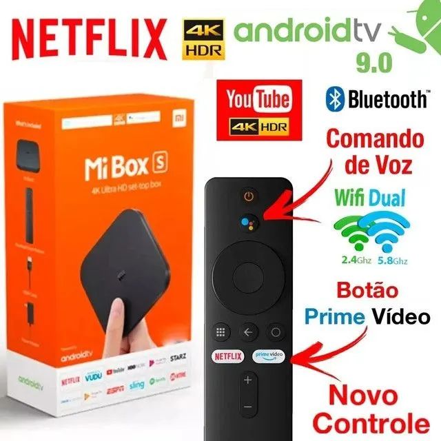 Xiaomi Mi Box S 4K Ultra HD - Foto 3