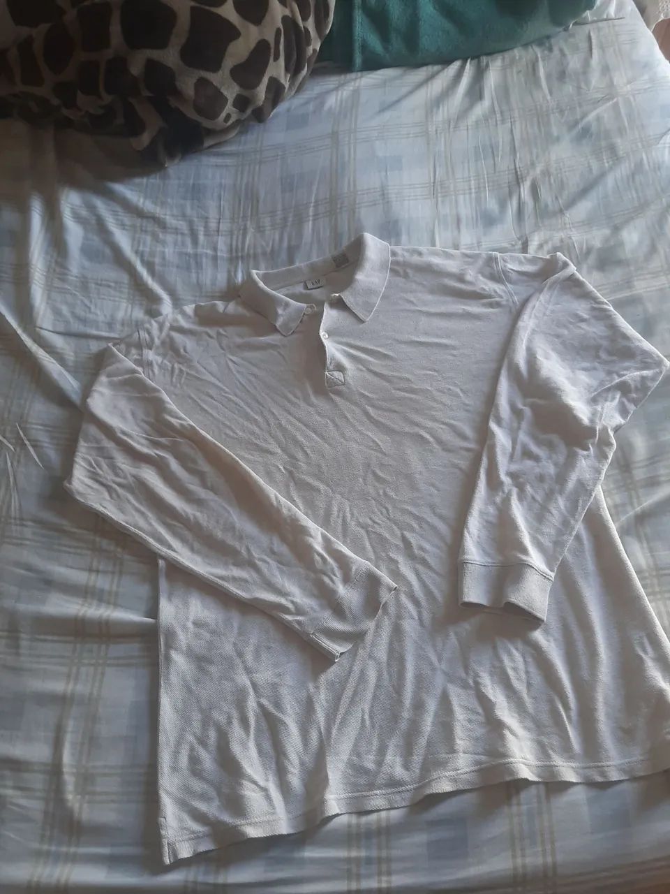 Camisa Polo gap G manga comprida