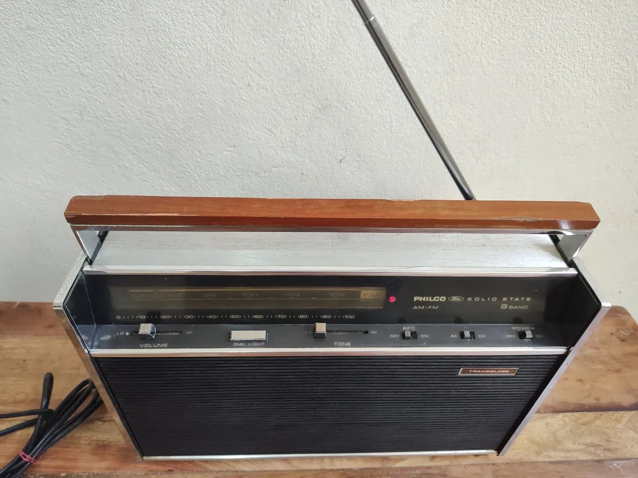 Rádio Philco Transglobe 9 band- REVISADO. - Foto 4