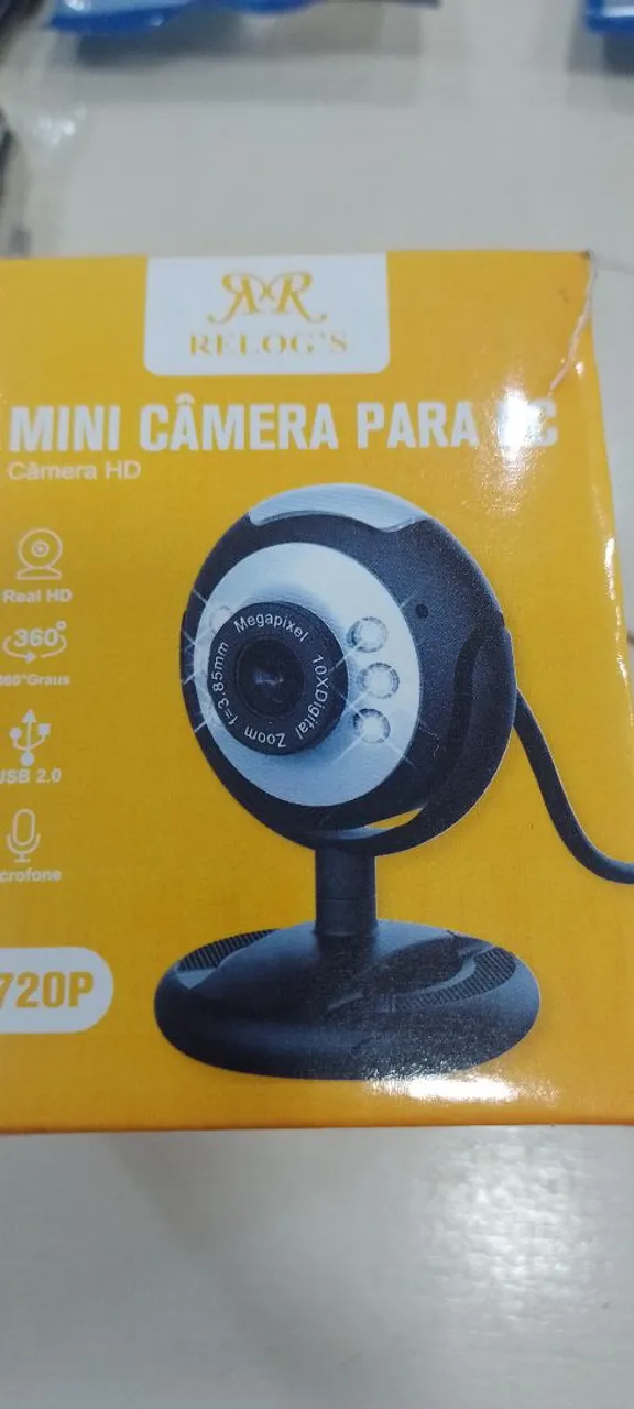 Câmera webcam 