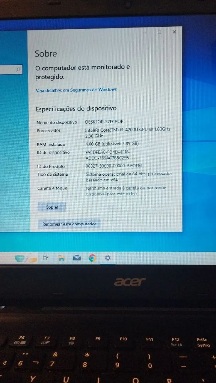 Notebook Acer - Tela 14 polegadas - Foto 4