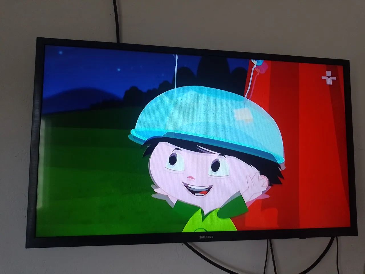 TV Samsung - Tela grande e com ótima imagem