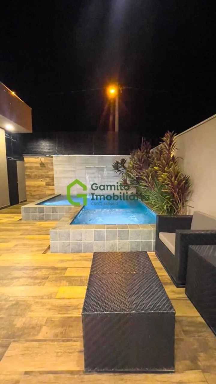 Casa com 3 suítes, home, escritório, toda mobiliada no Cond Quinta do Lago