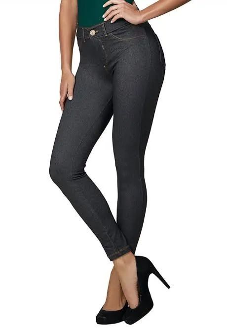 Calça legging jeans feminina DeMillus  - Foto 2
